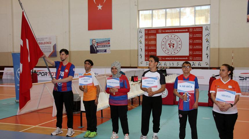 Türkiye Paravolley Süper Lig Şampiyonası ve 1. Lig play-off maçları Zonguldak'ta başladı