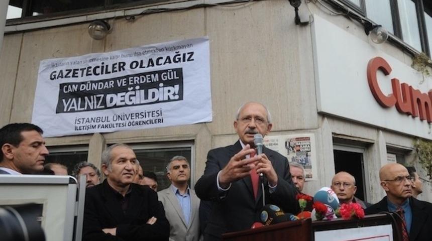 Kılıçdaroğlu’ndan Cumhuriyet’e destek: Birlikte mücadele edeceğiz