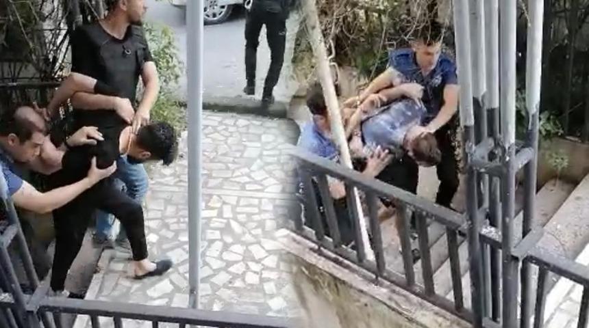 Şişli'de film gibi olay! Rehin alınan genç kadın dışarıdan yardım istedi, operasyon yapıldı