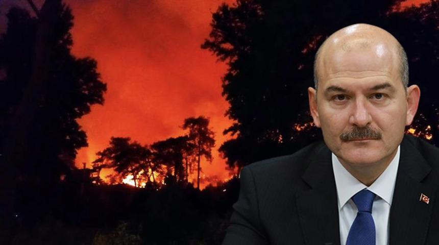 SON DAKİKA | Marmaris'teki orman yangınıyla ilgili bir kişi gözaltına alındı! Bakan Soylu: Şüpheli itiraf etti