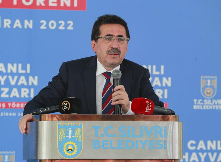 Silivri’de canlı hayvan pazarı hizmete açıldı G1