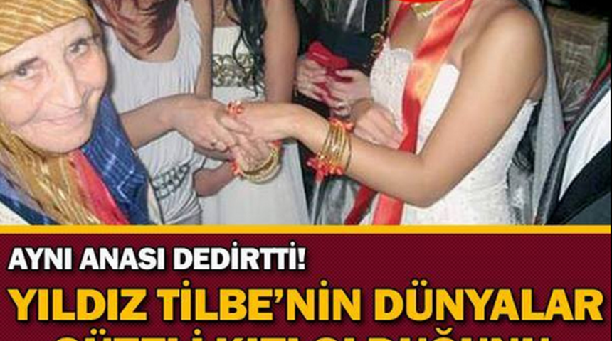 Yıldız Tilbe'nin Kızı'nı G&ouml;rd&uuml;n&uuml;z'm&uuml;?Kiminle Evlendi?D&uuml;ğ&uuml;nden Kareler!