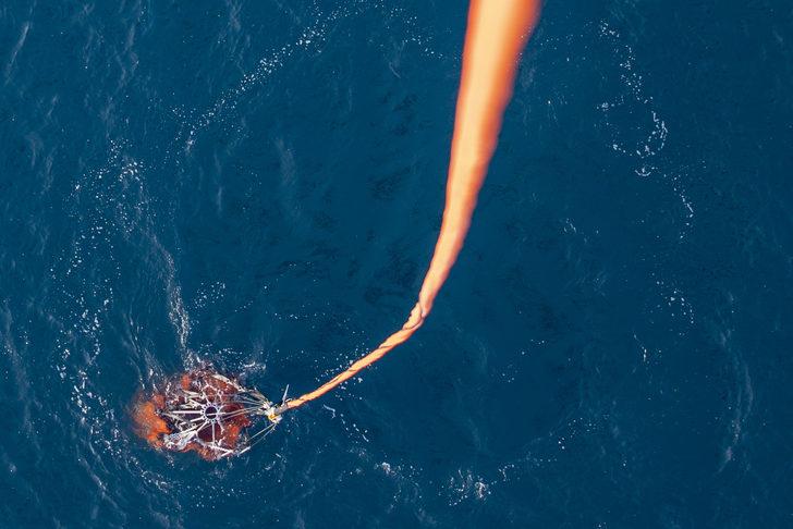 Marmaris'te yangında 10 tona kadar su atabilen CH-47 Chinook tipi helikopter görüntülendi G2