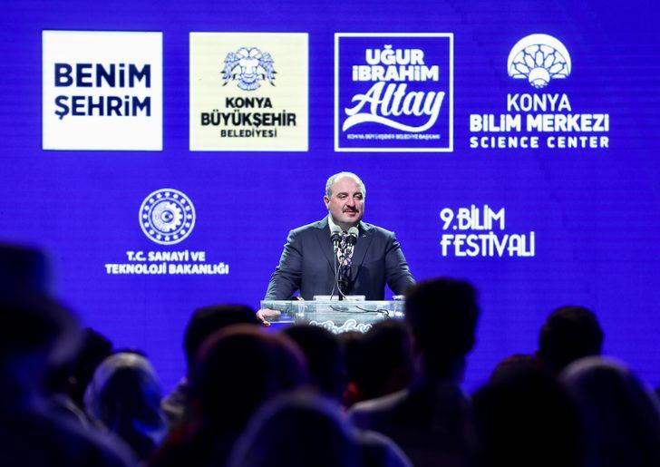 Sanayi ve Teknoloji Bakanı Varank, Konya Bilim Festivali'nin açılış töreninde konuştu: G2