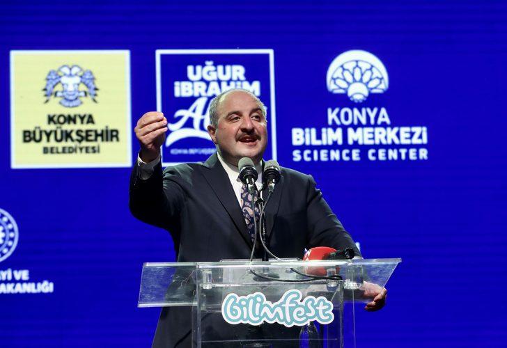 Sanayi ve Teknoloji Bakanı Varank, Konya Bilim Festivali'nin açılış töreninde konuştu: G3