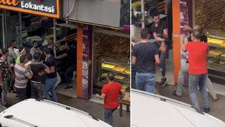 Sultanbeyli'de 'hesap' kavgası! Dehşete düşüren anlar kamerada