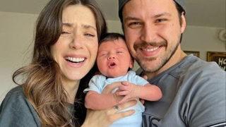 Fulya Zenginer'den aile pozu! Milan 1 aylık