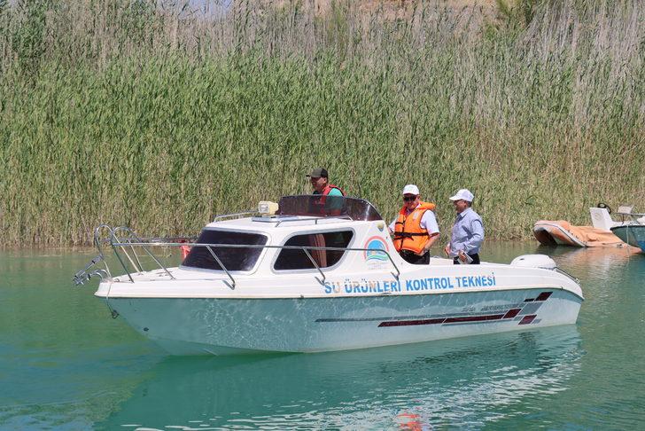 Atatürk Barajı göletinde av yasağı denetimleri dron yardımıyla yapılıyor G4