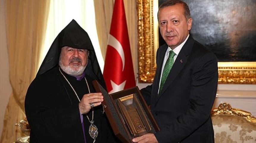 Cumhurbaşkanı Erdoğan’dan Ateşyan’a ‘1915’ mesajı