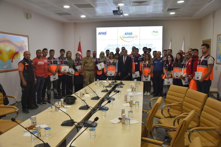 Kars'ta 87 AFAD gönüllüsü eğitimlerini tamamladı G3