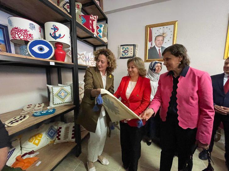 Kültür ve Turizm Bakan Yardımcısı Yavuz, kadın kooperatifi merkezi açılışında konuştu: G3