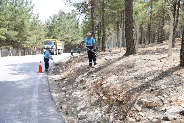 Gaziantep'te olası yangınlara karşı ormanlık alanlar temizlendi