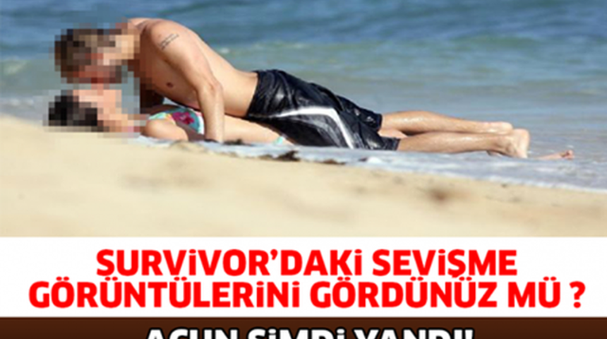 Survıvor'daki Sevişme G&ouml;r&uuml;nt&uuml;leri Sosyal Medyaya Bomba Gibi D&uuml;şt&uuml;