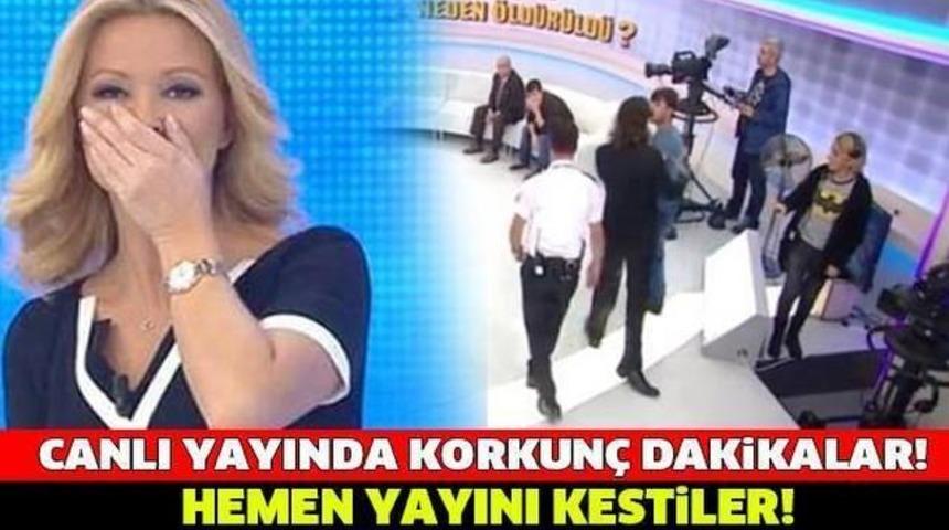 Müge Anlı'da Canlı Yayında Büyük Kavga Hemen Yayını Kestiler
