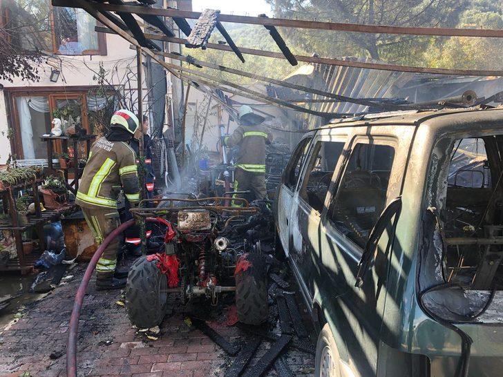 Bursa'da boya dolum deposunda yangın çıktı G1