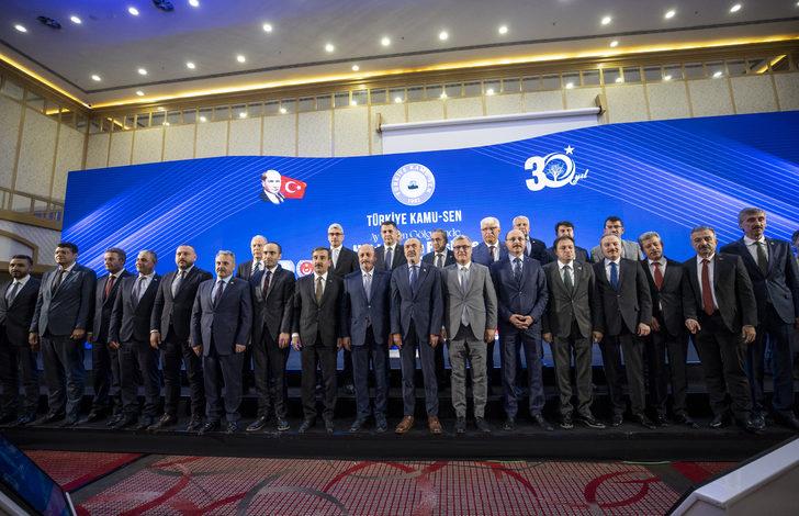 Çalışma ve Sosyal Güvenlik Bakanı Bilgin, Kamu-Sen kuruluş yıl dönümü programında konuştu: G4