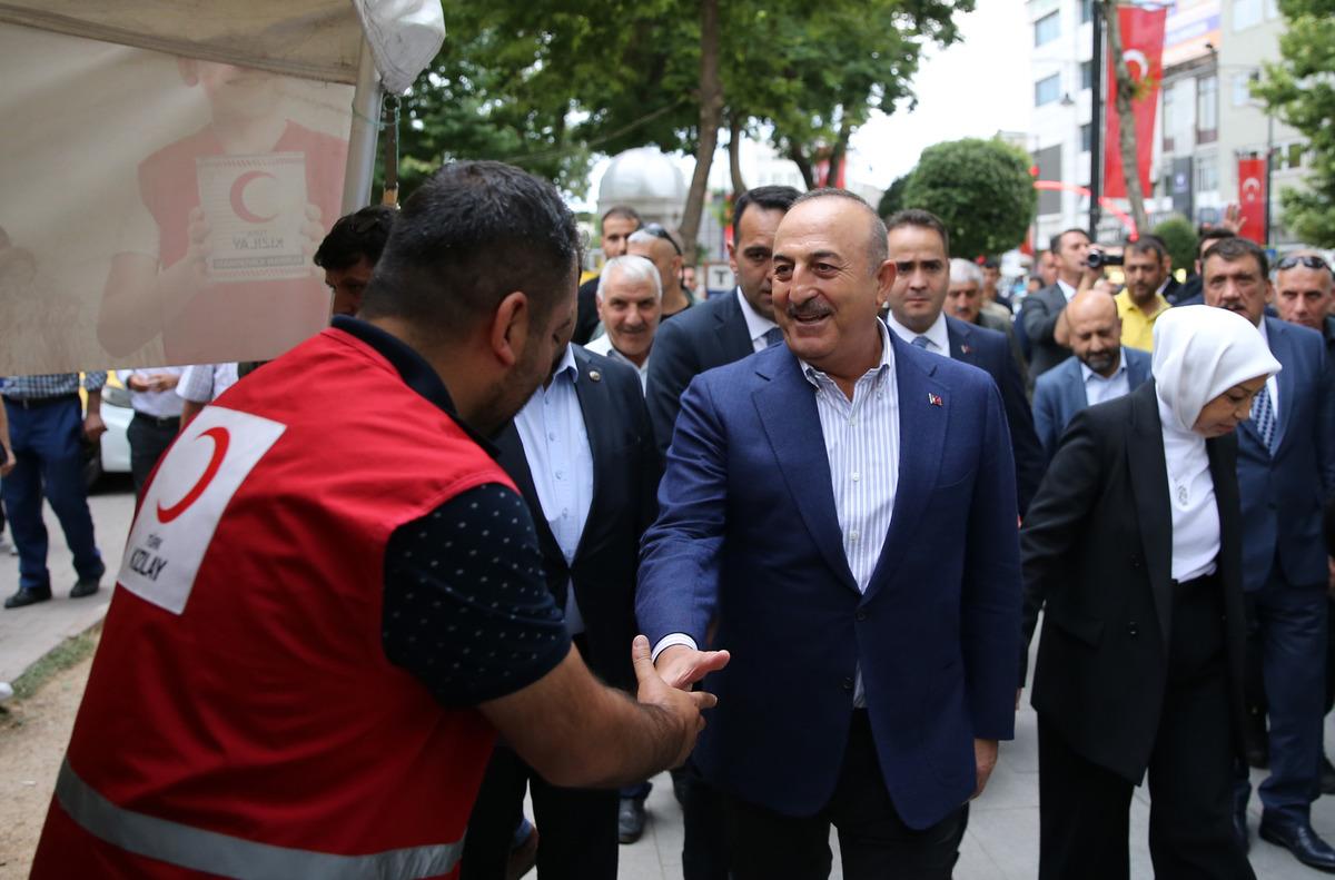 Dışişleri Bakanı &Ccedil;avuşoğlu, Malatya'da temaslarda bulundu: