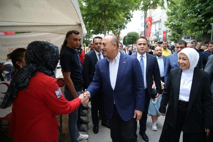 Dışişleri Bakanı Çavuşoğlu, Malatya'da temaslarda bulundu: G3