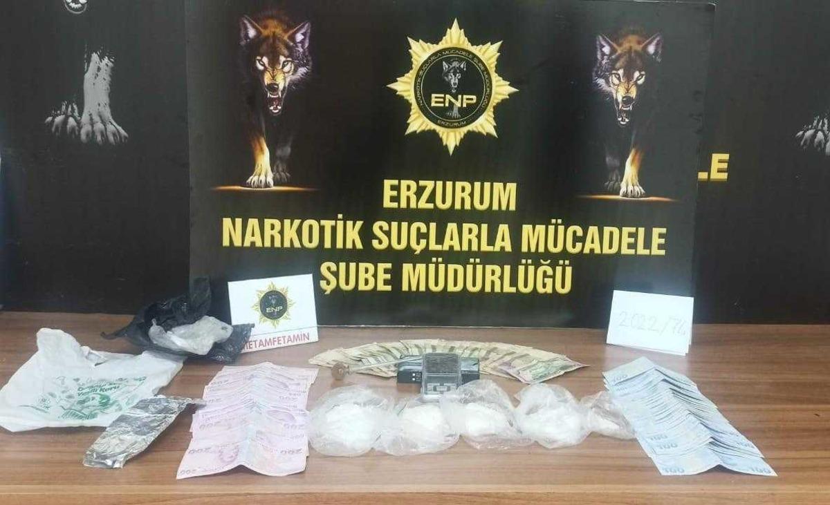 G&Uuml;NCELLEME - Erzurum'da uyuşturucu operasyonunda yakalanan zanlılardan 8'i tutuklandı