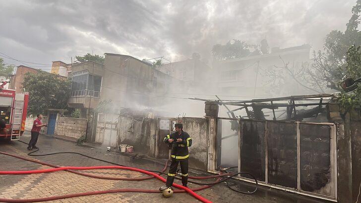 Adıyaman'da ev yangını hasara neden oldu G2