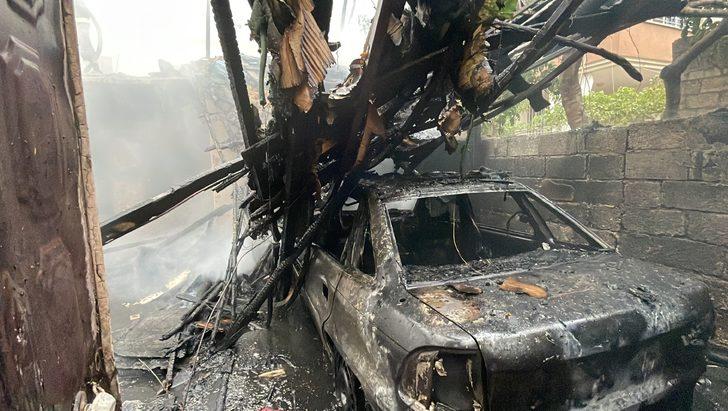 Adıyaman'da ev yangını hasara neden oldu G5