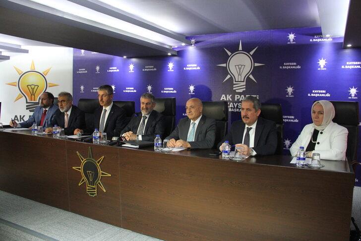 Hazine ve Maliye Bakanı Nebati, AK Parti Kayseri İl Başkanlığında konuştu: G3