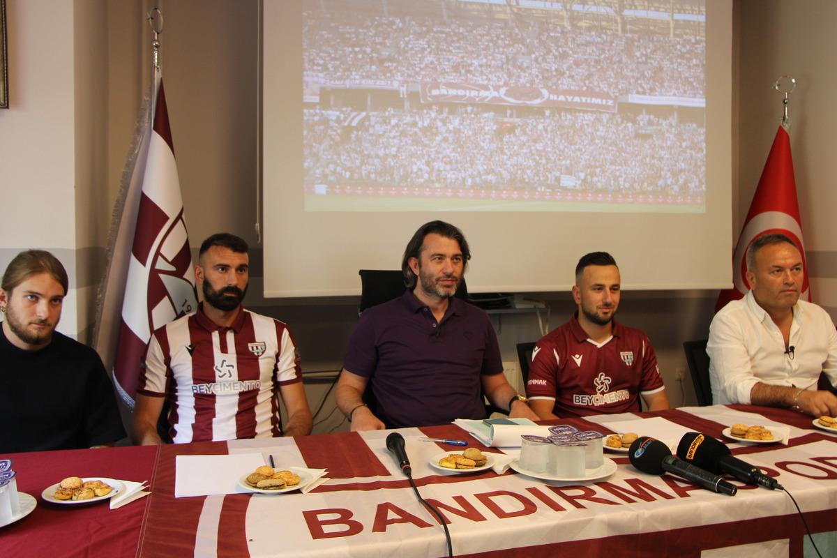 Bandırmaspor'da 3 transfer
