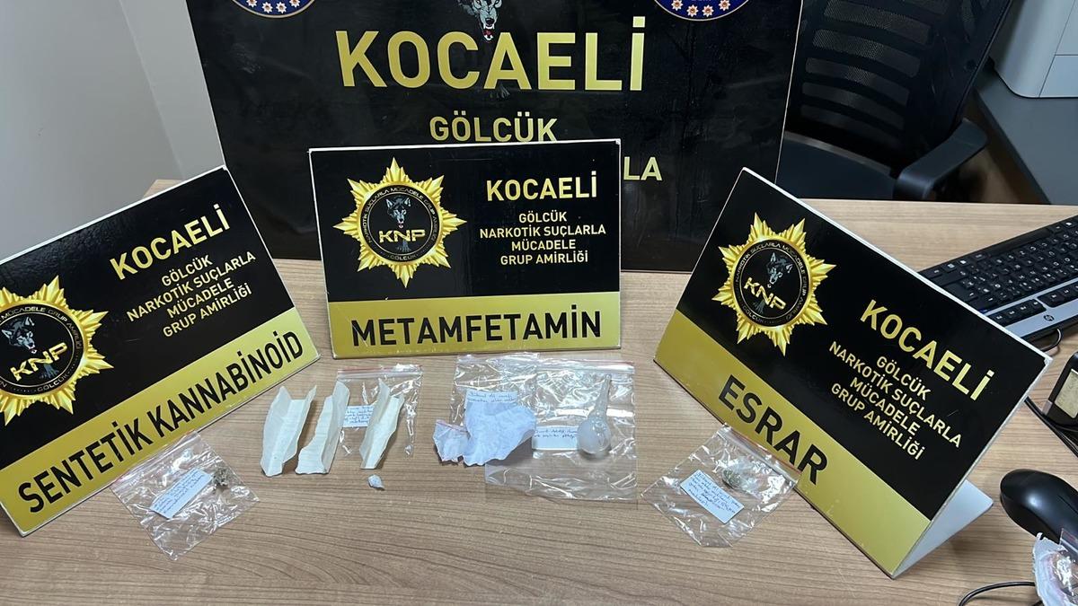 Kocaeli'de uyuşturucu operasyonlarında yakalanan 5 ş&uuml;pheli tutuklandı