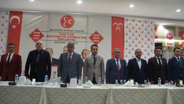 MHP heyeti Kütahya'da "Adım Adım 2023 İlçe İlçe Anlatma ve Aydınlatma" programı düzenledi G2