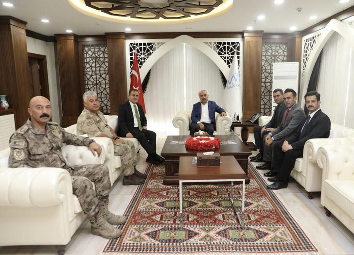 İçişleri Bakan Yardımcısı Ersoy, Hakkari Valisi Akbıyık'ı ziyaret etti G1