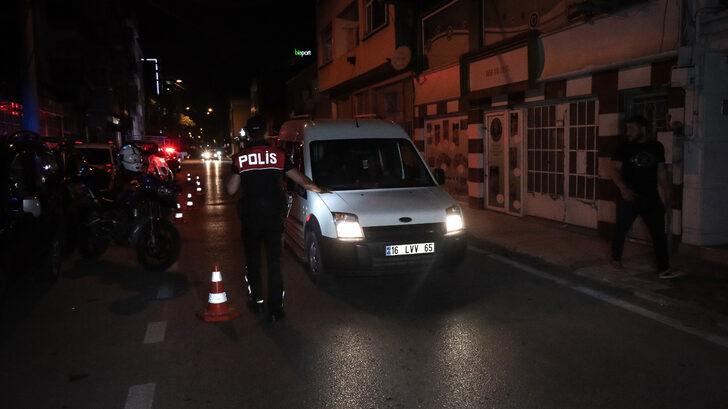Bursa'da 450 polisin katılımıyla "Dinamit-2" uygulaması yapıldı G3