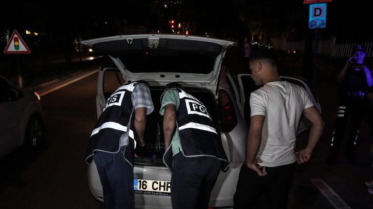 Bursa'da 450 polisin katılımıyla "Dinamit-2" uygulaması yapıldı G5