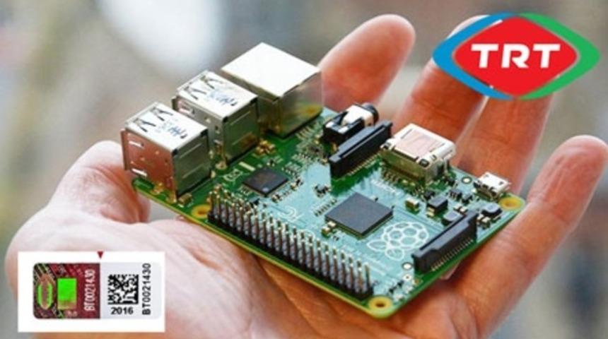 Raspberry Pi&rsquo;lerde TRT bandrol&uuml; uygulaması!