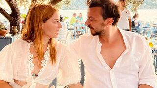 Hazal Kaya Ali Atay çifti tatilden paylaştı! Fikret Ali'nin deniz keyfi