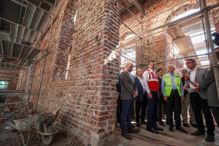 CHP Genel Başkanı Kılıçdaroğlu, Feshane'deki restorasyon çalışmalarını inceledi G2