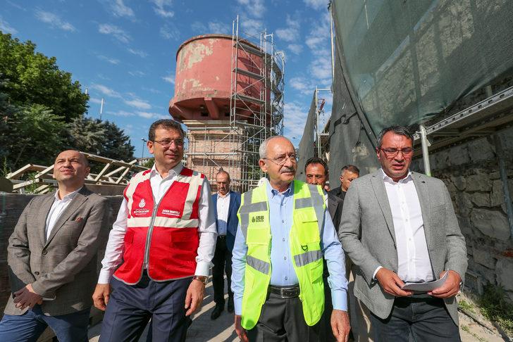 CHP Genel Başkanı Kılıçdaroğlu, Feshane'deki restorasyon çalışmalarını inceledi G4