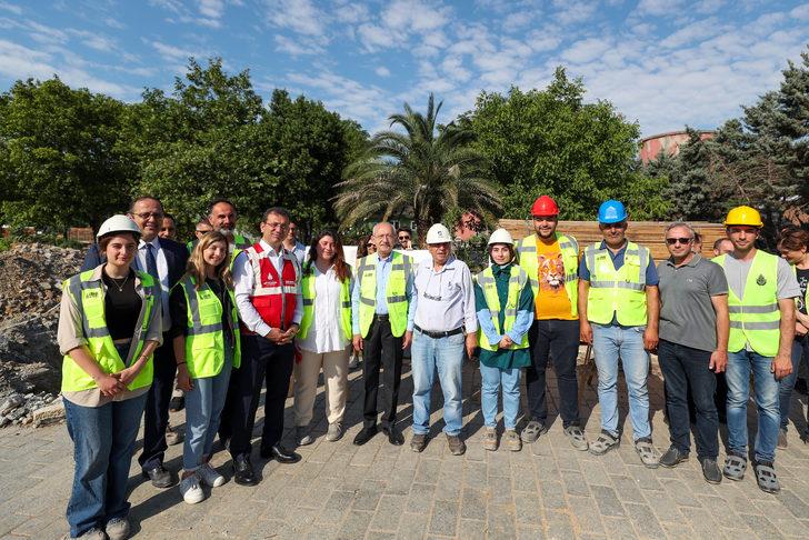 CHP Genel Başkanı Kılıçdaroğlu, Feshane'deki restorasyon çalışmalarını inceledi G5