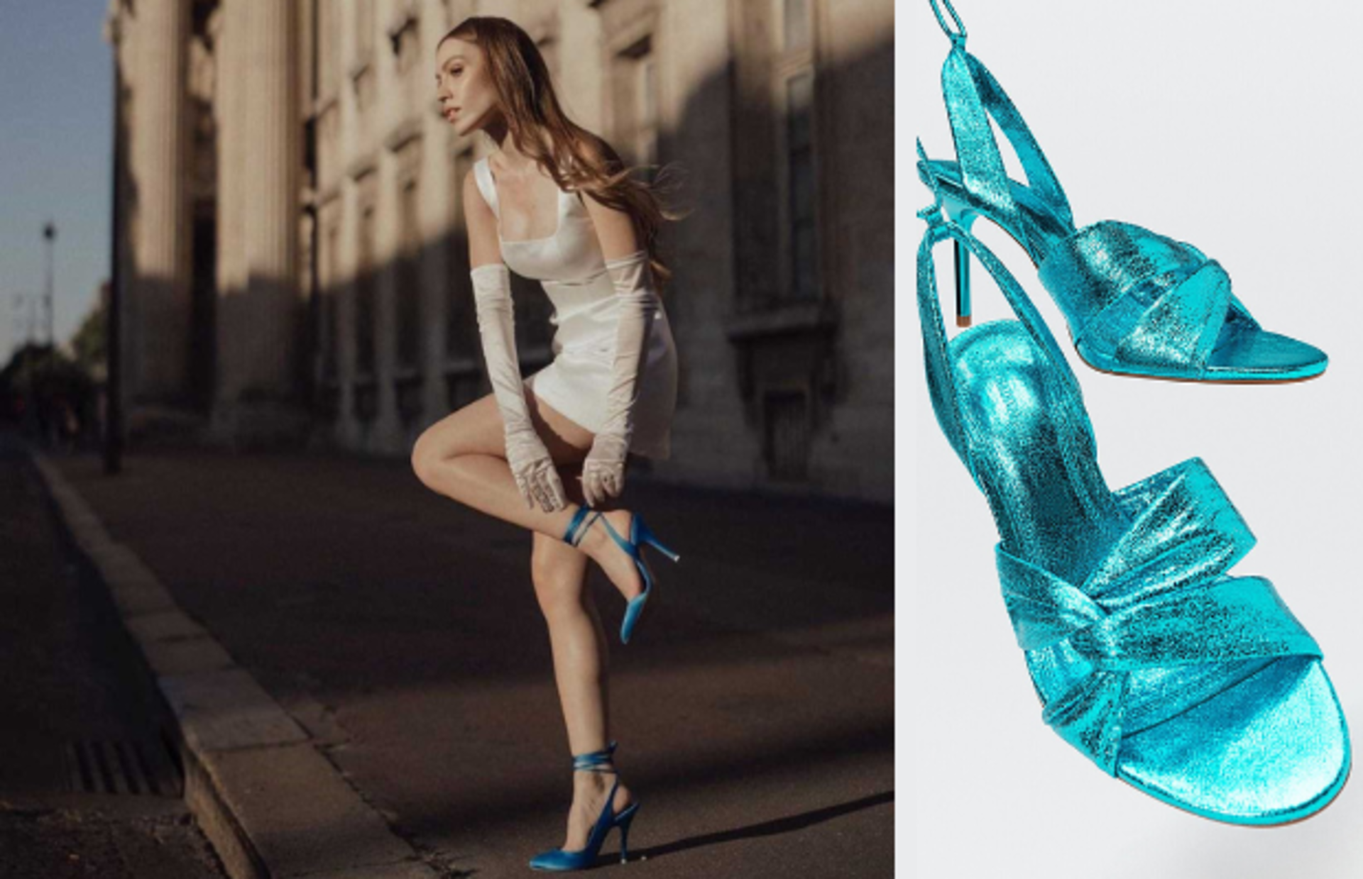 Duygu Özaslan'ın olay olan düğün kombinini beğenenlere alternatif ayakkabı modelleri