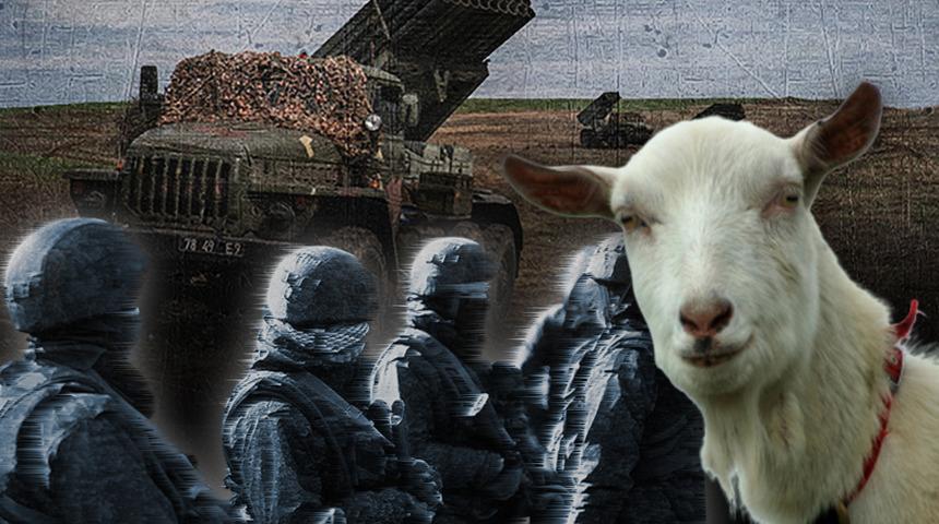 'Kiev'in keçisi' sosyal medyayı salladı! Rus ordusuyla 'tek başına savaşıyor': 40 askeri yaraladı