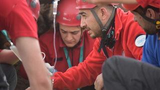 Kars'ta 6 ilden UMKE ekibin katılımıyla deprem tatbikatı yapıldı