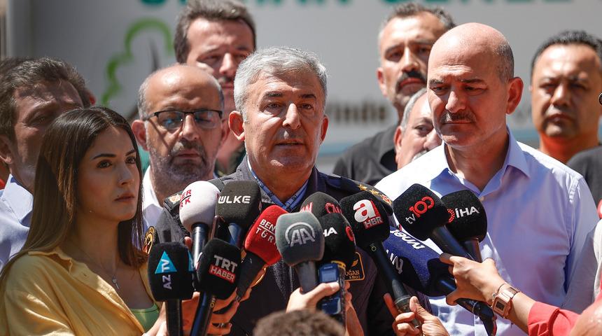 İçişleri Bakanı Soylu, Marmaris'teki yangınla ilgili açıklama yaptı: (2)