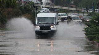 Karabük'te sağanak etkili oldu