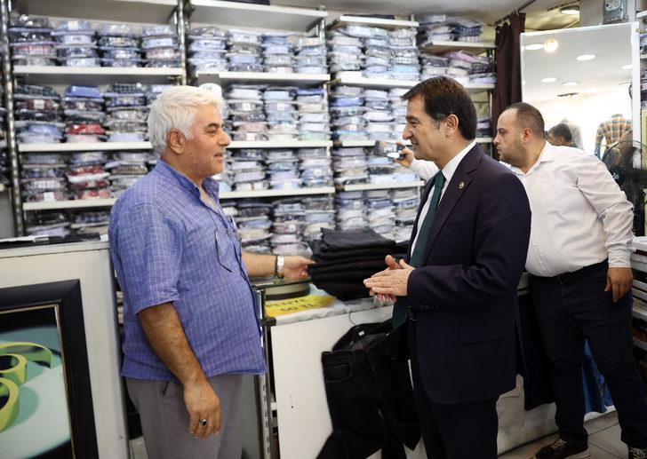 MHP Genel Başkan Yardımcısı Aksu, esnaf ve ev ziyaretlerinde bulundu G5