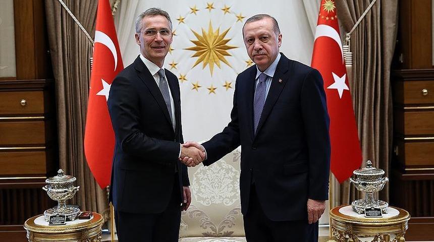 Son dakika | Cumhurbaşkanı Erdoğan, NATO Genel Sekreteri Stoltenberg ile görüştü