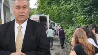 Akademisyenleri taşıyan midibüs devrildi: 1 dekan hayatını kaybetti, 2'si ağır 19 kişi yaralı