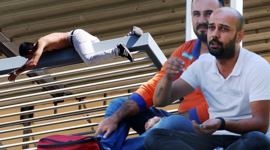 Antalya'da akıllara durgunluk veren olay! İntihar girişimini çekirdek yiyerek izlediler