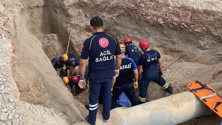 Konya'da göçük altında kalan işçi hayatını kaybetti G2