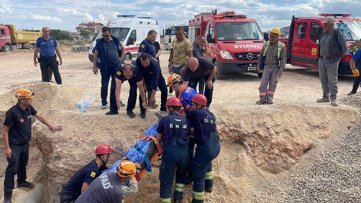 Konya'da göçük altında kalan işçi hayatını kaybetti G3
