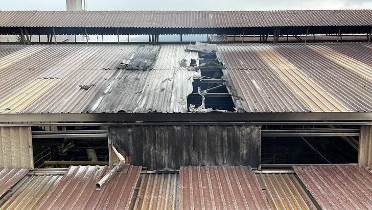 Karabük'te demir çelik haddehanesinde çıkan yangın söndürüldü G3