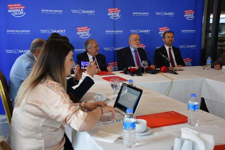 Saadet Partisi Genel Başkanı Karamollaoğlu, Trabzon'da gazetecilerle bir araya geldi: G2